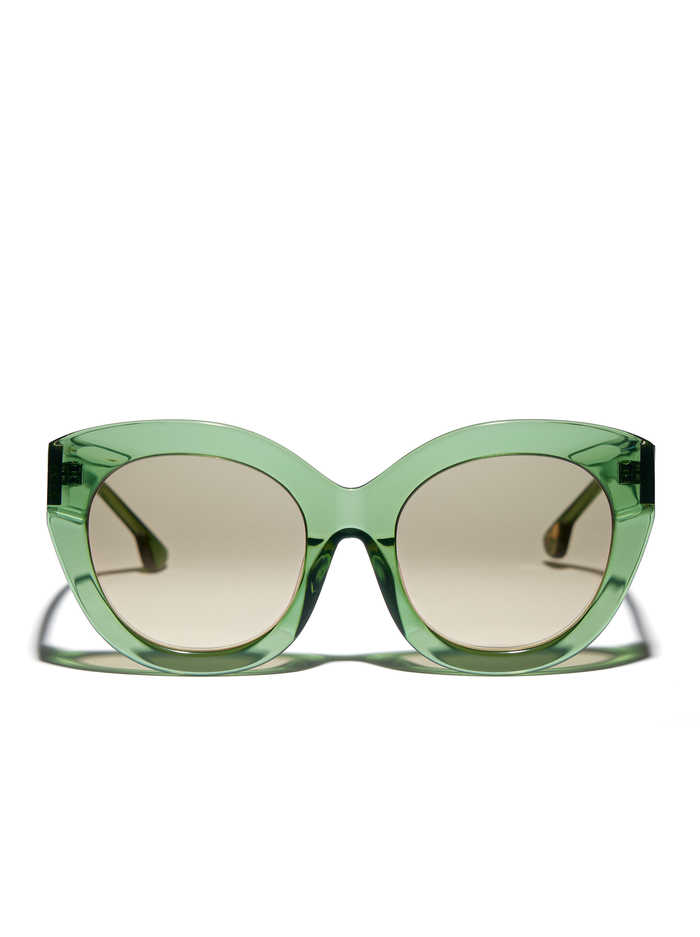 WALKER SUNGLASSES - GREEN - Alice And Olivia